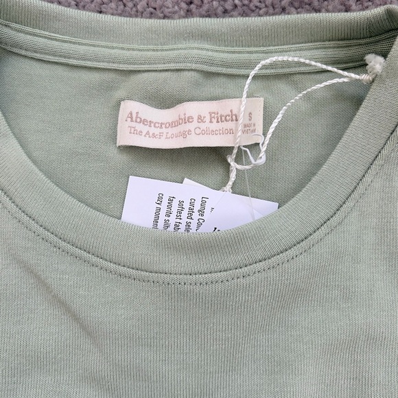Abercrombie & Fitch Light Sage Crewneck Tee - Picture 3 of 5